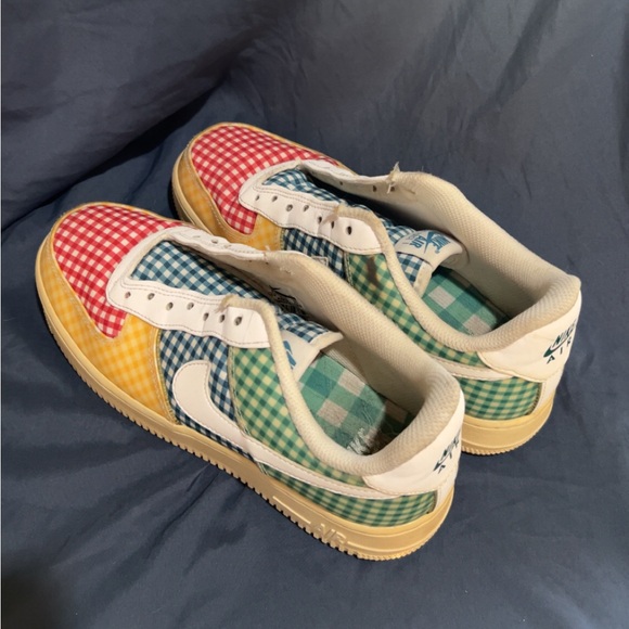 Nike Shoes - Nike Air Force 1 Low QS 'Gingham Pack - Multicolor' BV4891-100 Women's Shoes 8
